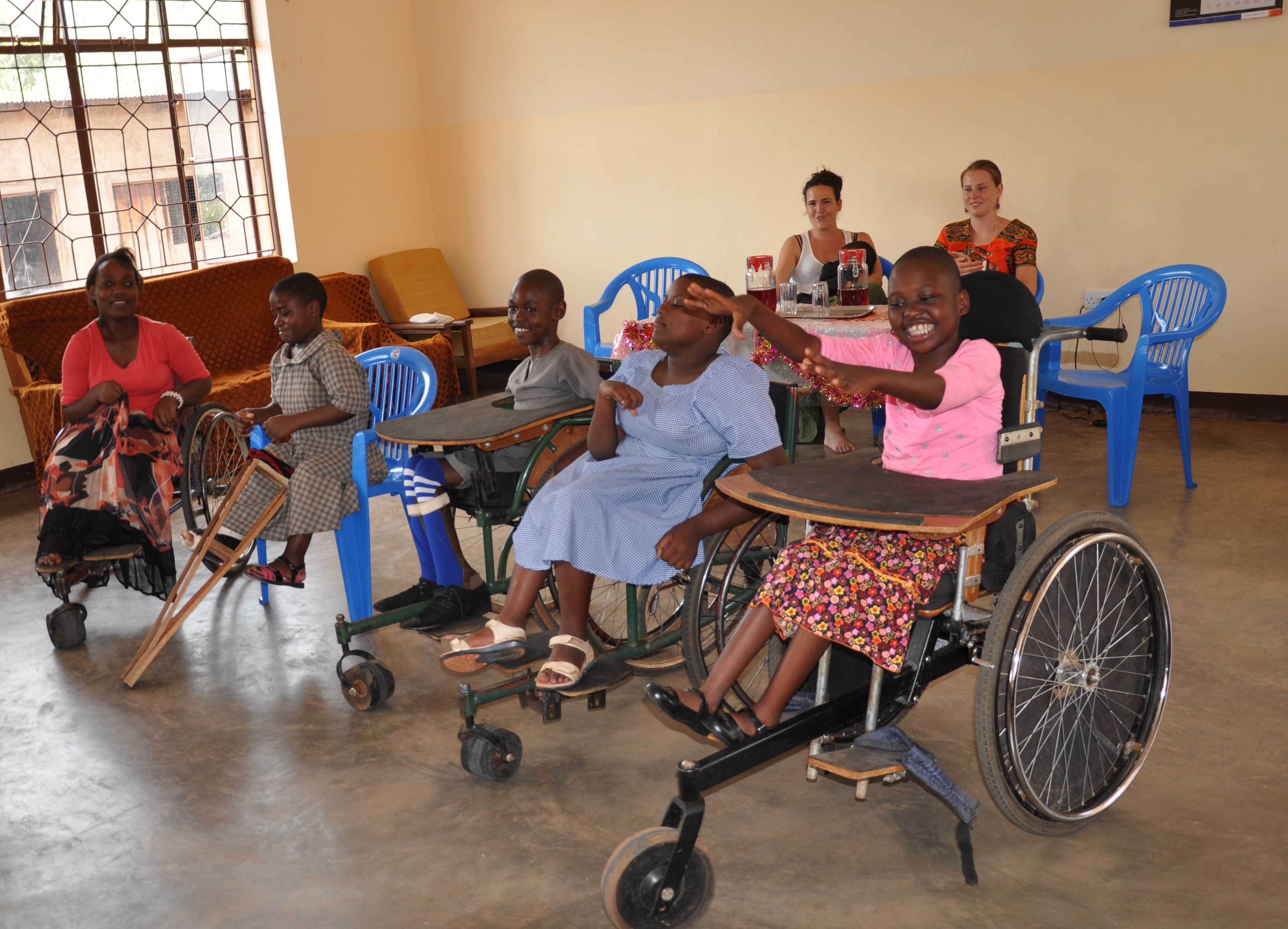 eine Darbietung der Kinder