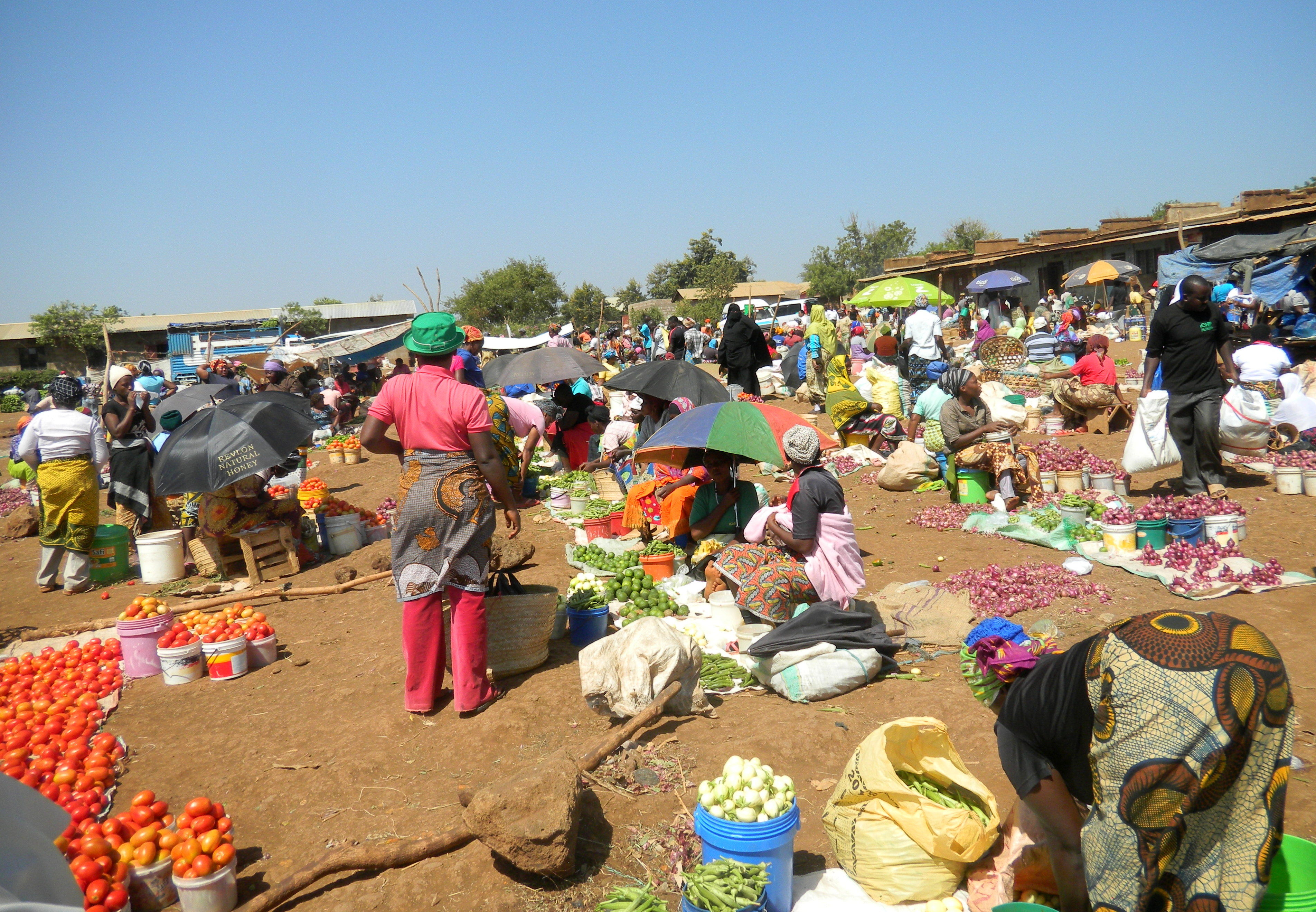 Wochenmarkt in Moshi