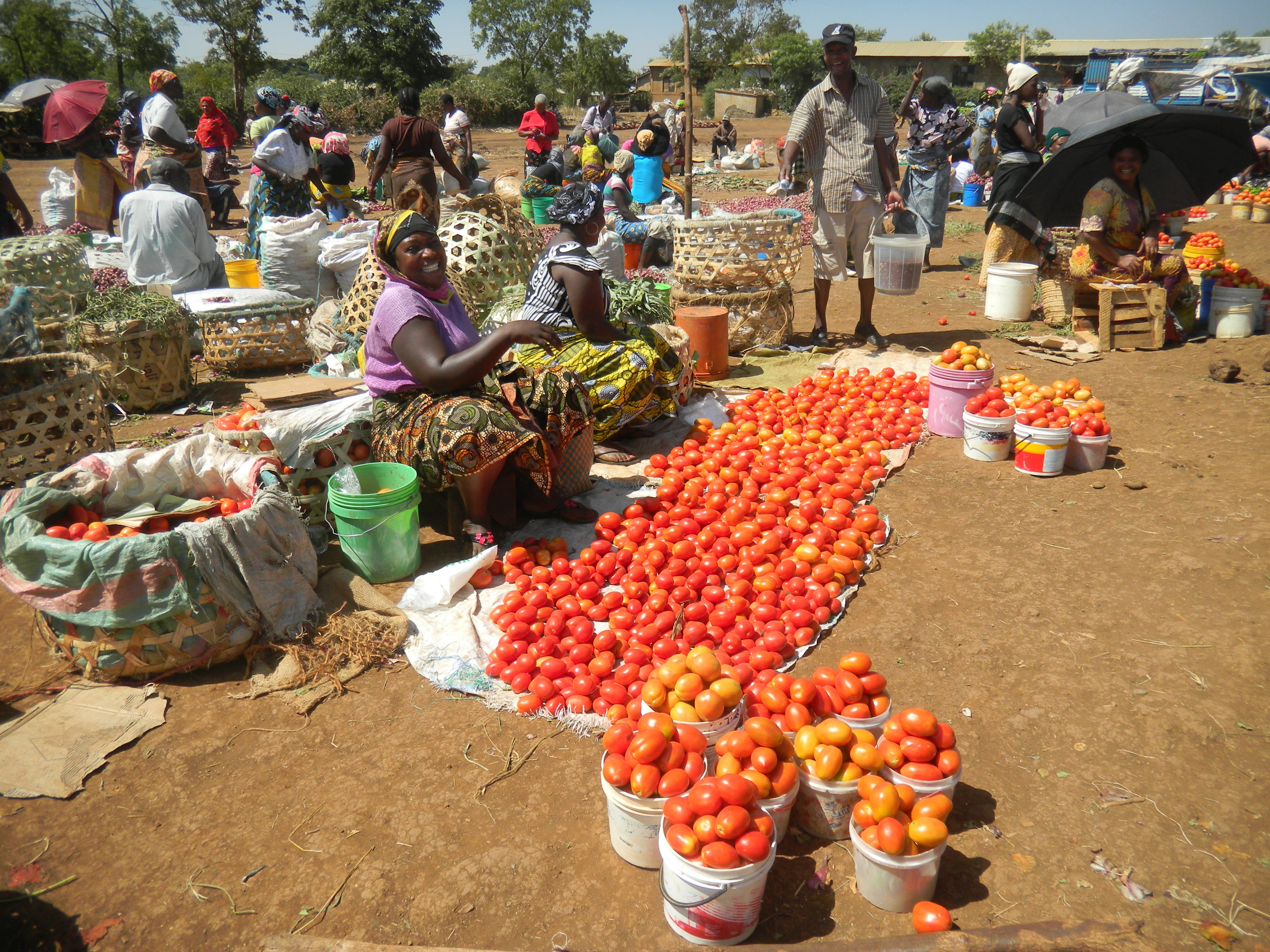 Wochenmarkt in Moshi