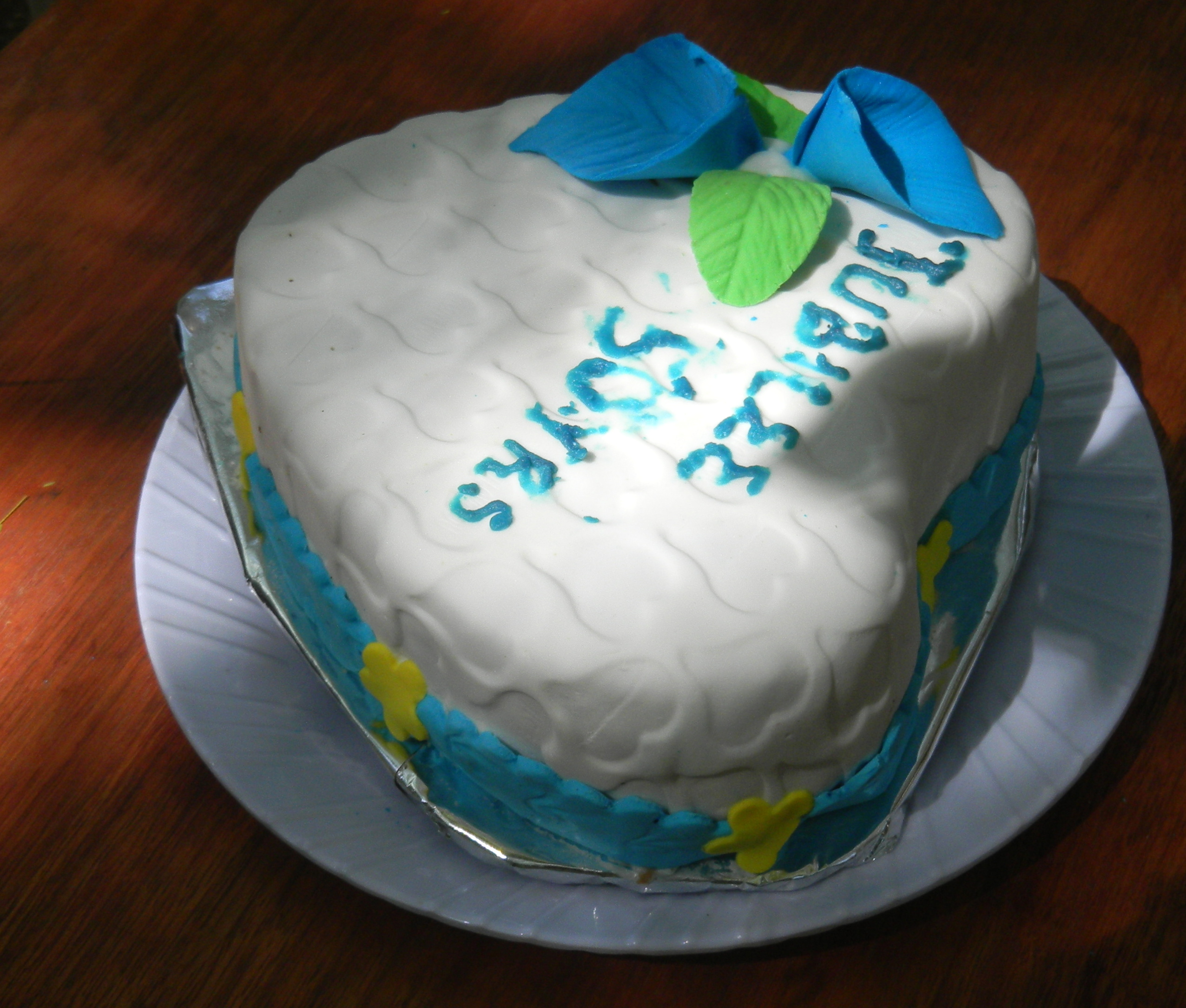 1 Torte für alle drei