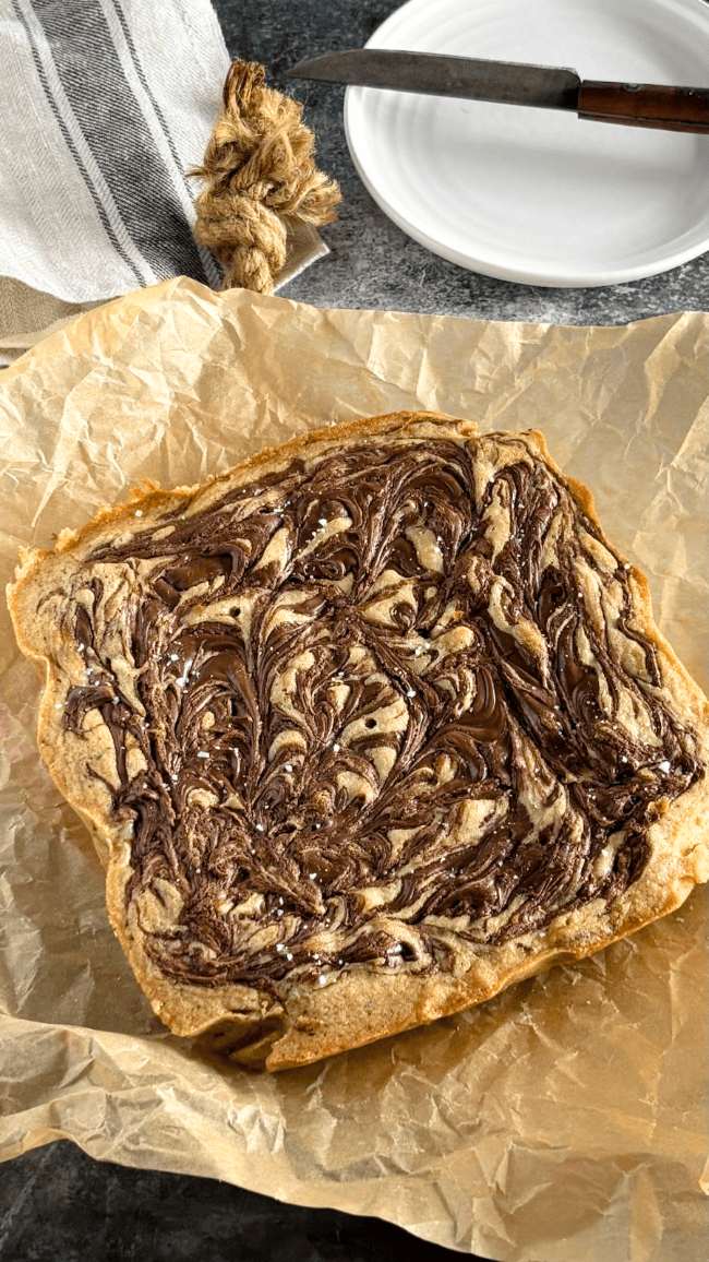 Nutella Blondies
