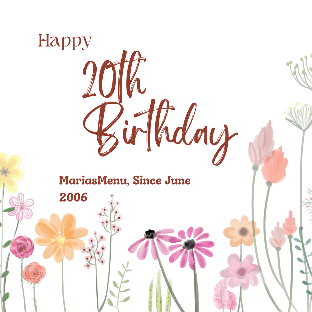 Red White Birthday Post