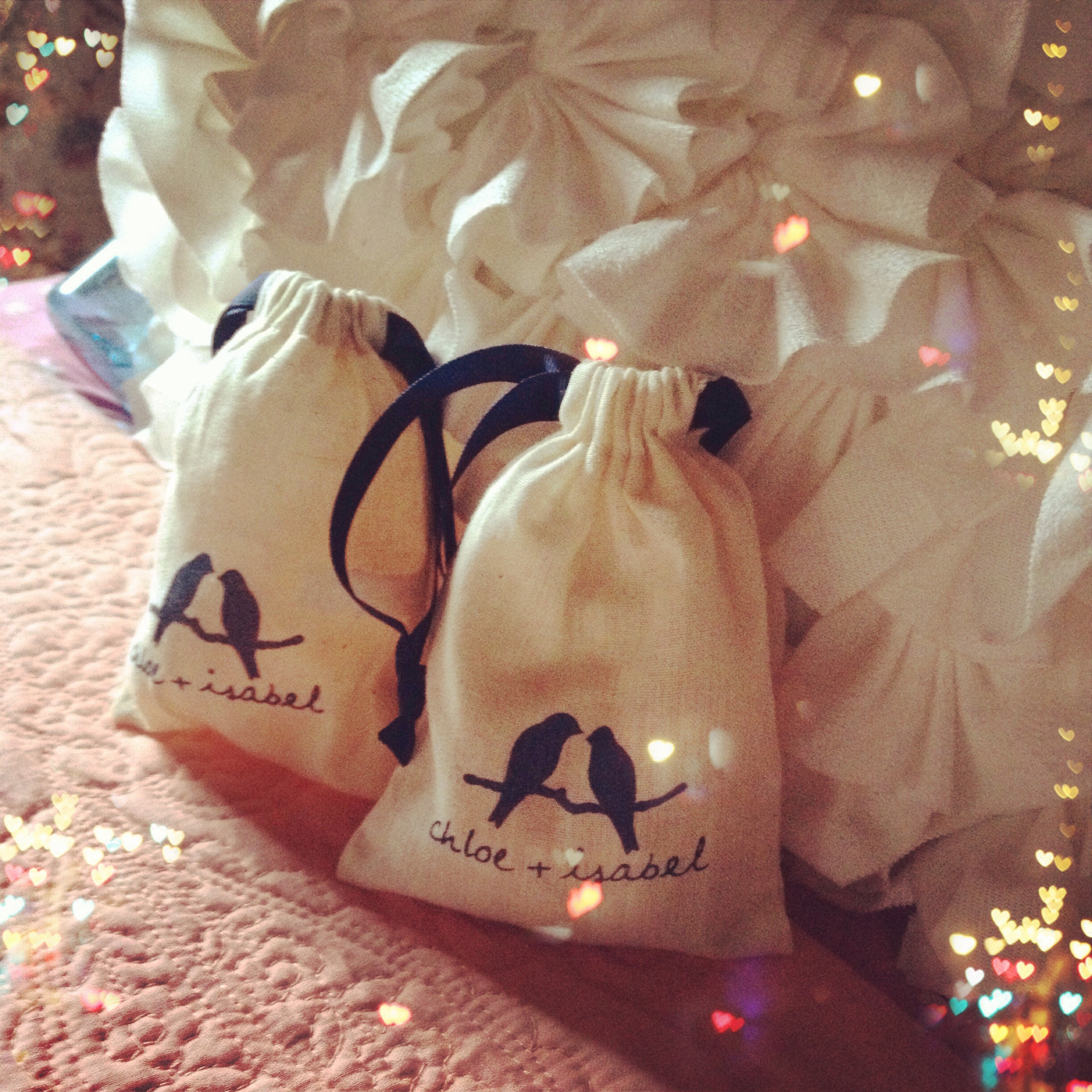 Chloe and Isabel Baggies