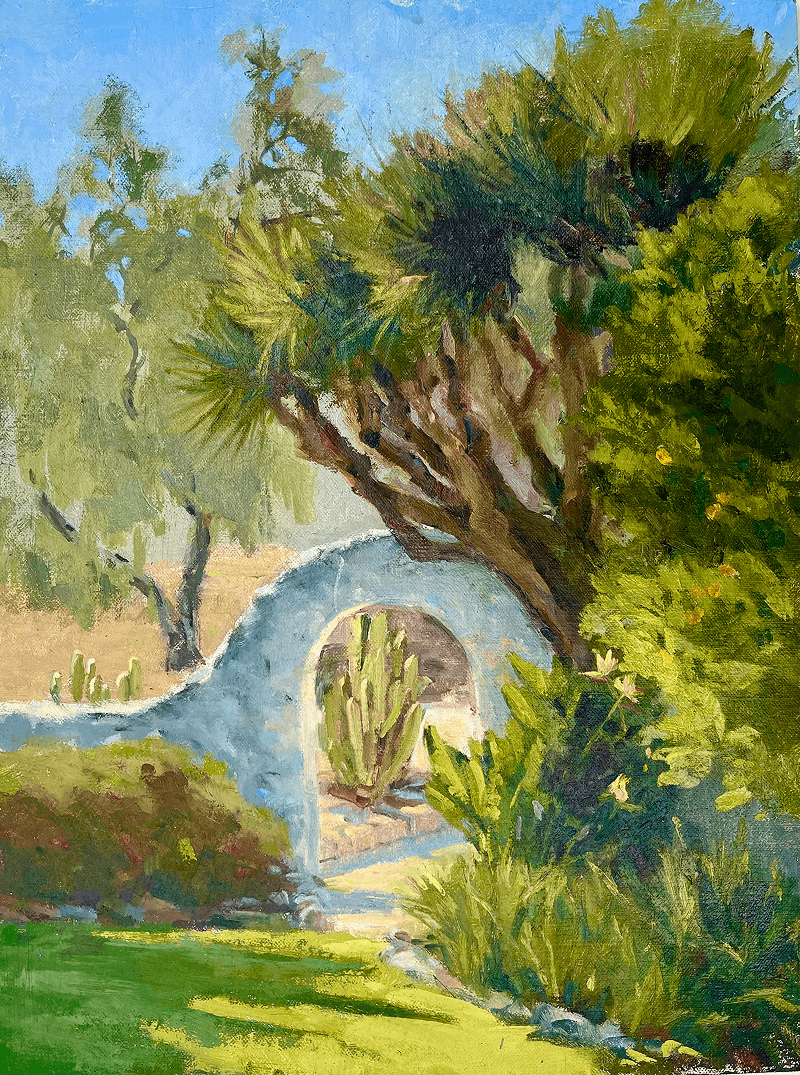 Morning Light, Oils, 16” x 12”