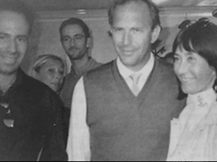 Julian Rouas with Kevin Costner