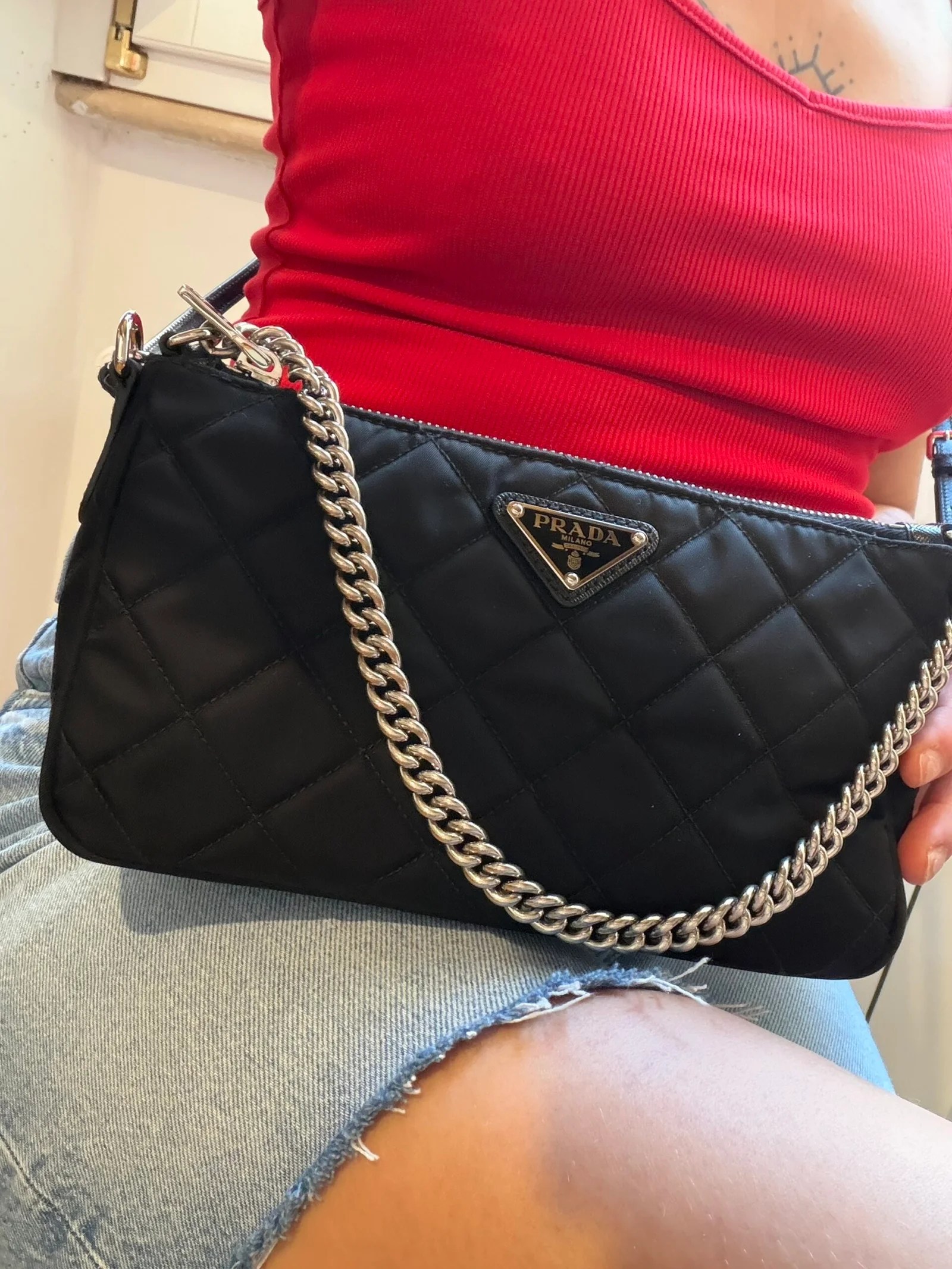 PRADA Borsa Prada bandoliera — DelixGo Luxury Bags