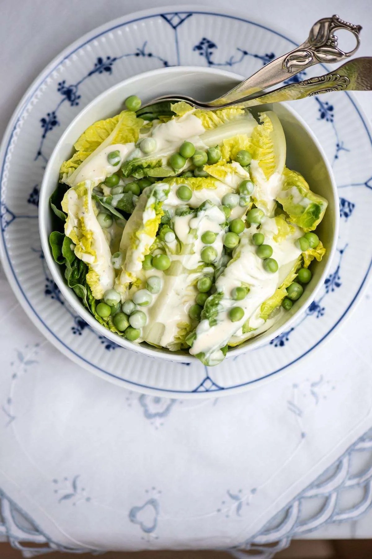 Mormordressing: flødedressing med citron