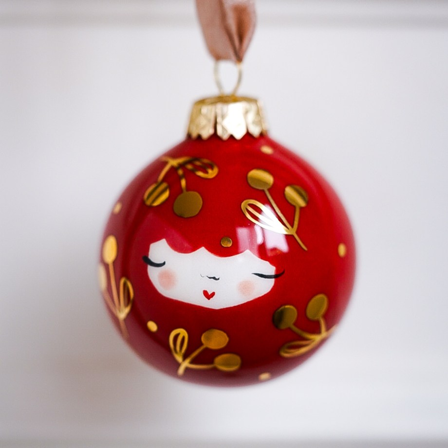 Red Cherry Bauble