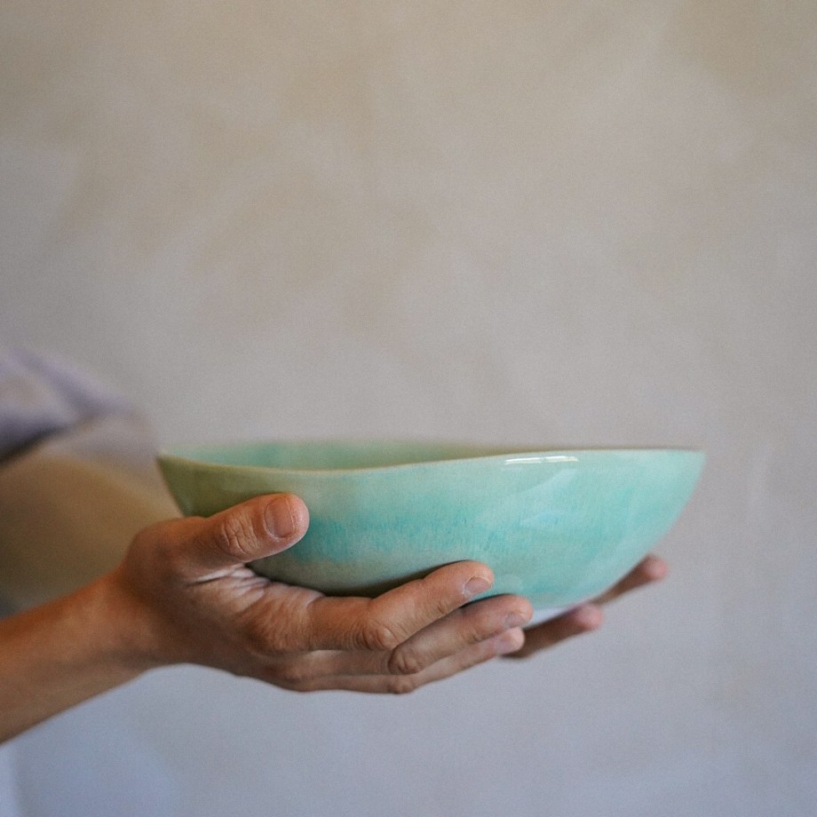 Nami Seafoam Salad Bowl