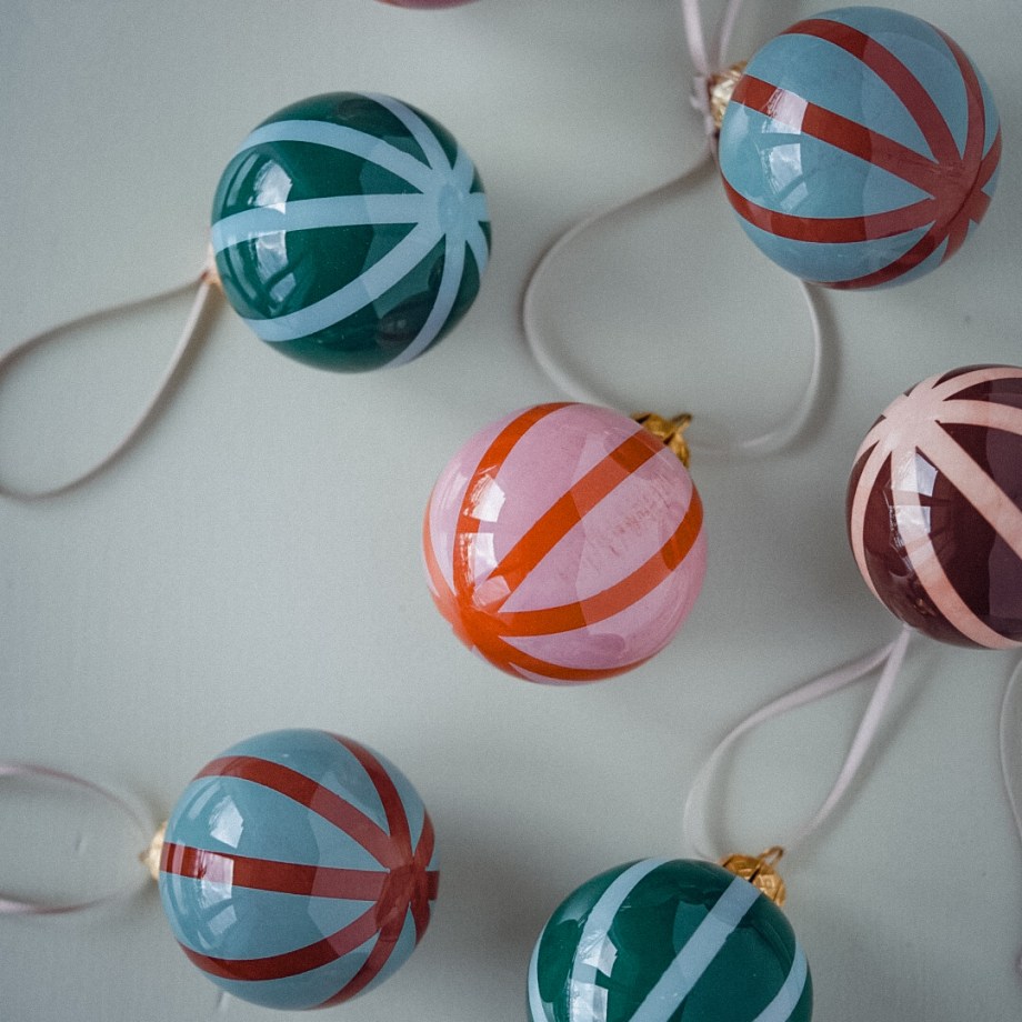 Made to Order - Soft Blue & Burgundy Bauble