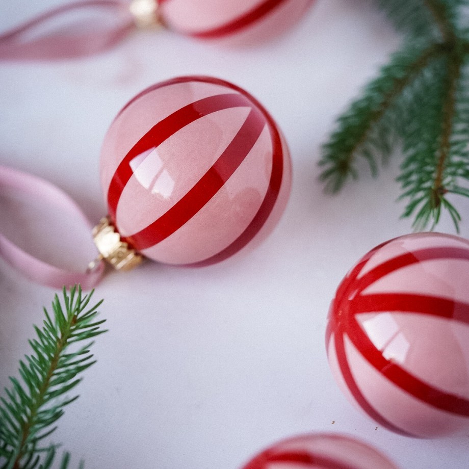 Handmade ceramic baubles - CIRCUS