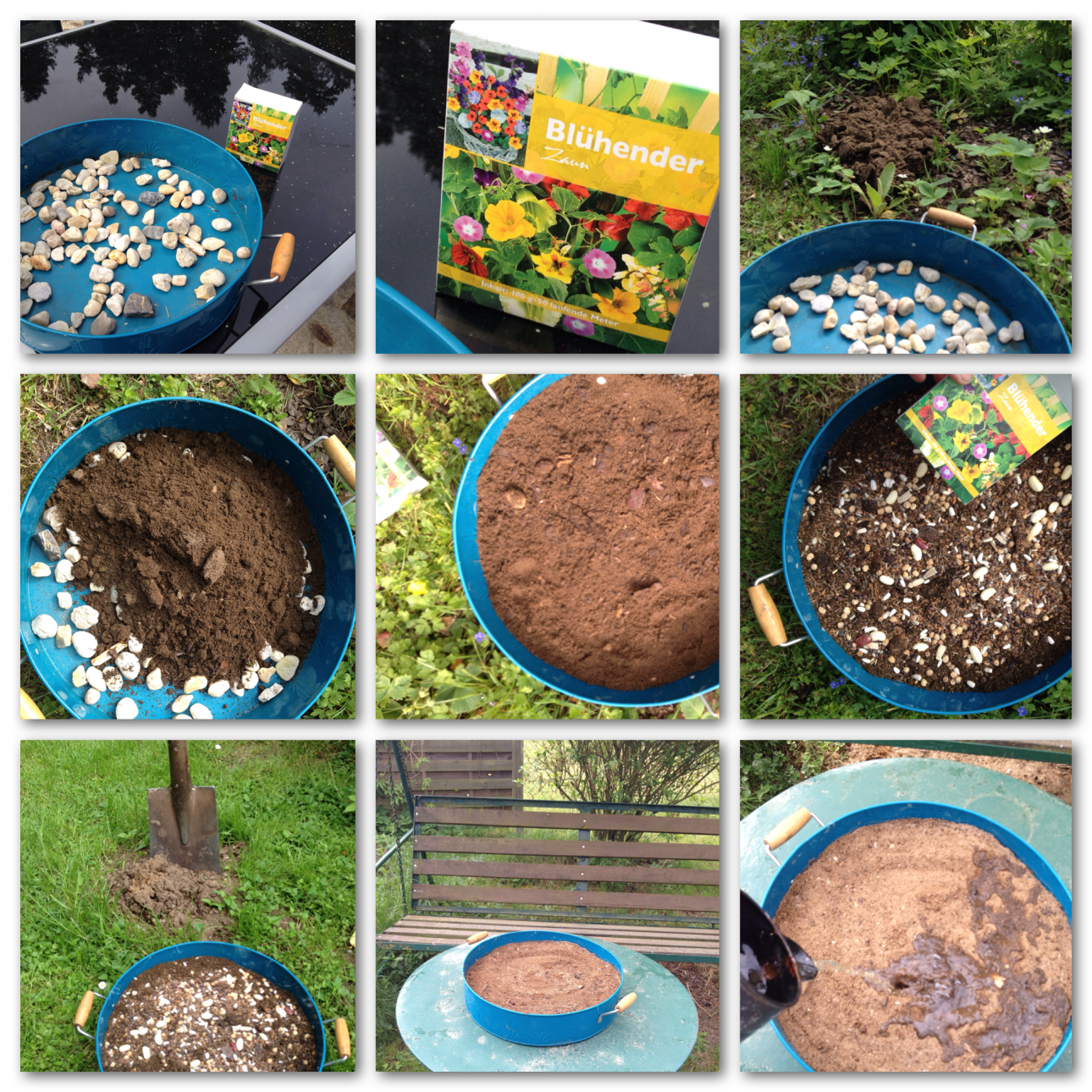 Bluhende Blumen Am Holzzaun In Einem Bauerngarten Hochformataufnahme Countrypixel Agrarfotos