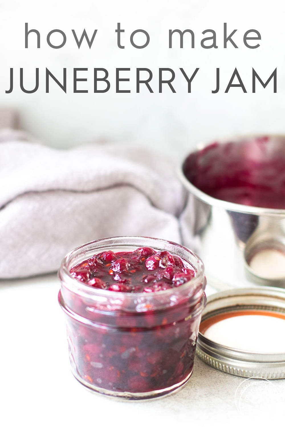 Saskatoon Berry Jam The Traditional Canadian Recipe Add the water lemon juice and peel and pectin.