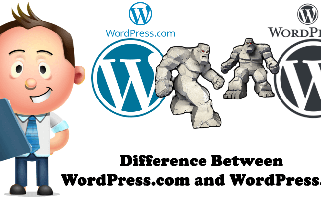 Difference Between WordPress.com And WordPress.org – Marius Hosting