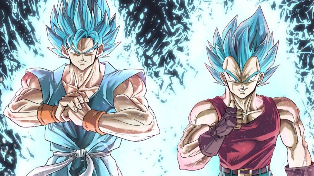 Goku and Vegeta