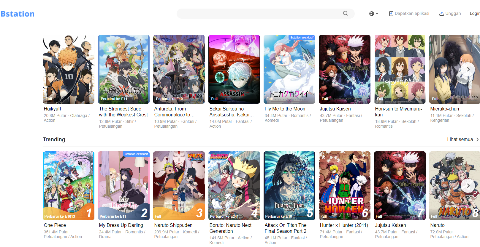 anime terbaik 2022 di Bstation