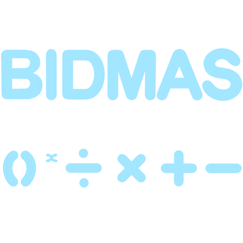 Worksheet Topics BIDMAS