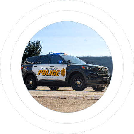 a police car