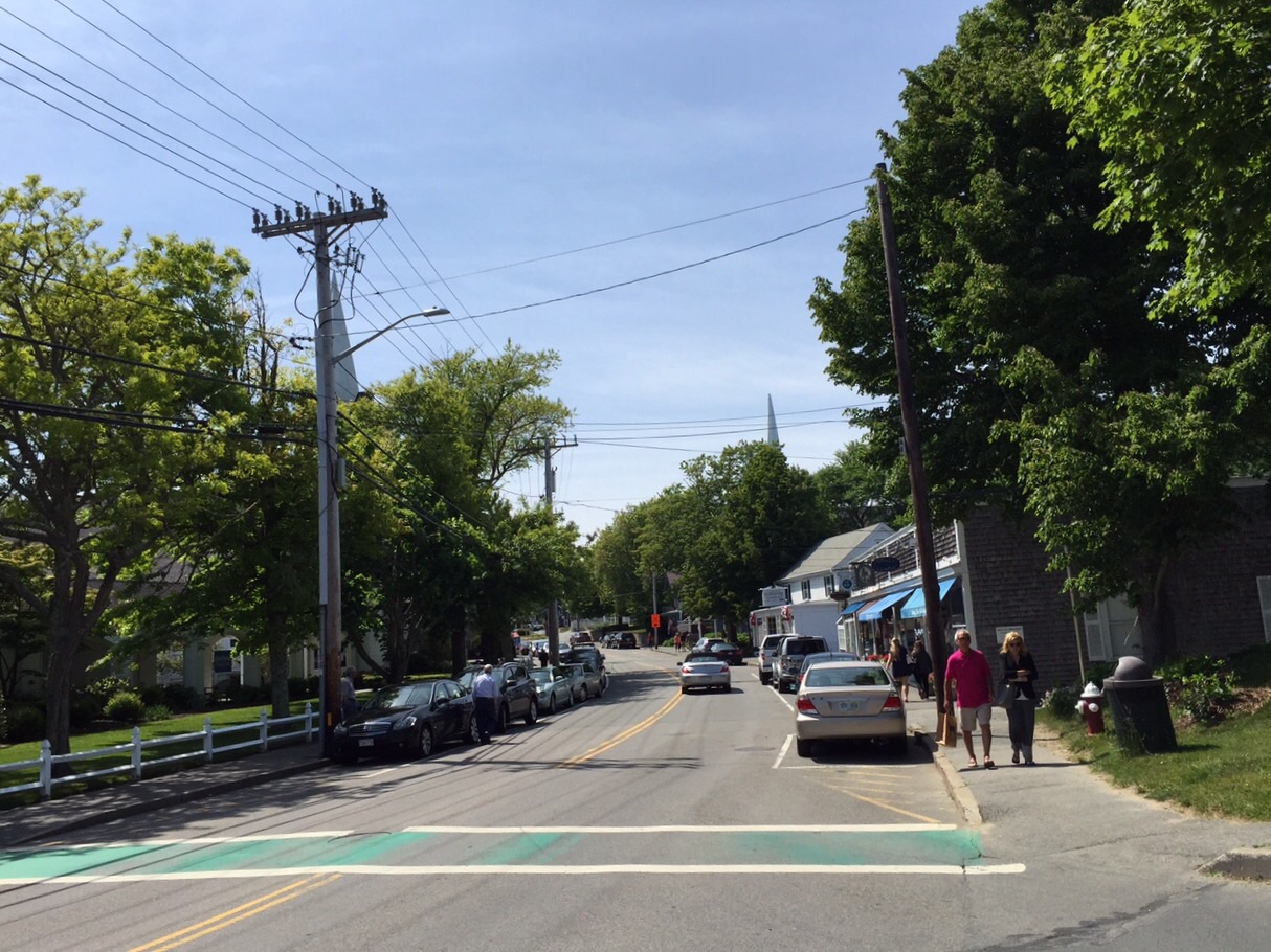 Looking back toward home.