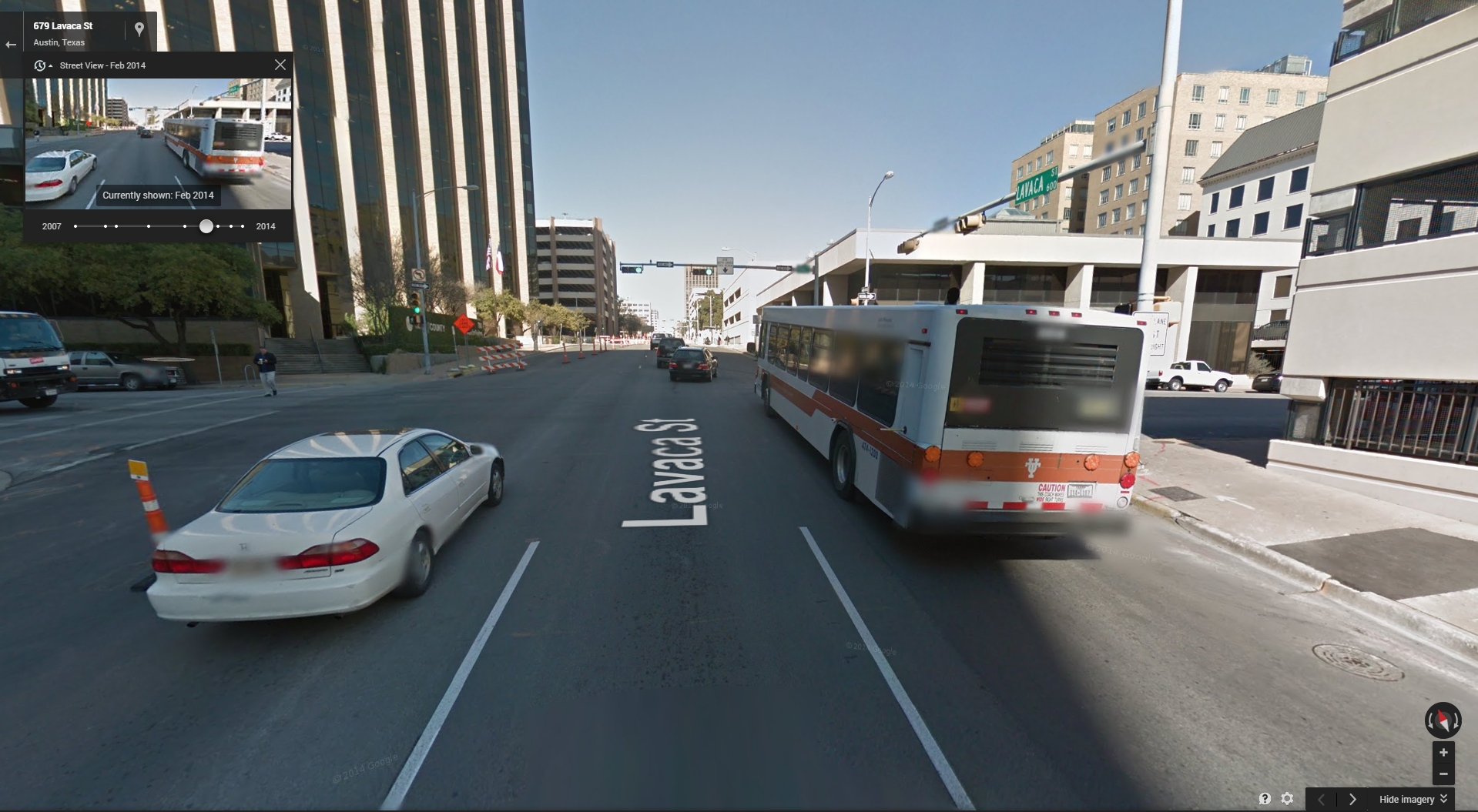 Feb. 2014 Roadworks seriously overrunning