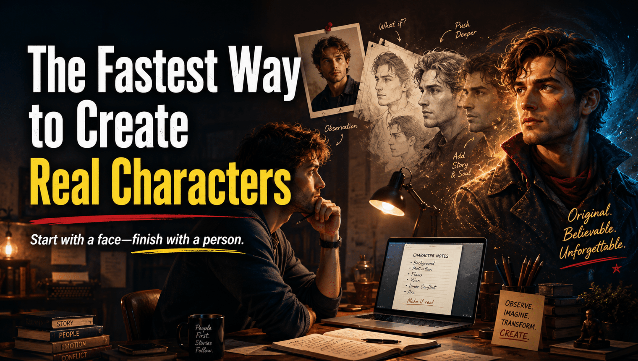 The Fastest Way to Create Real Characters