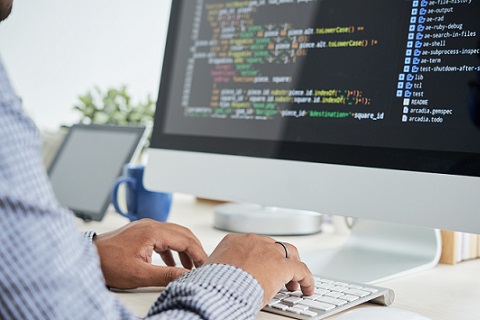 Coding man