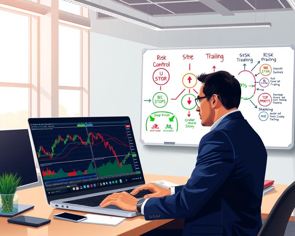 combining trailing stops