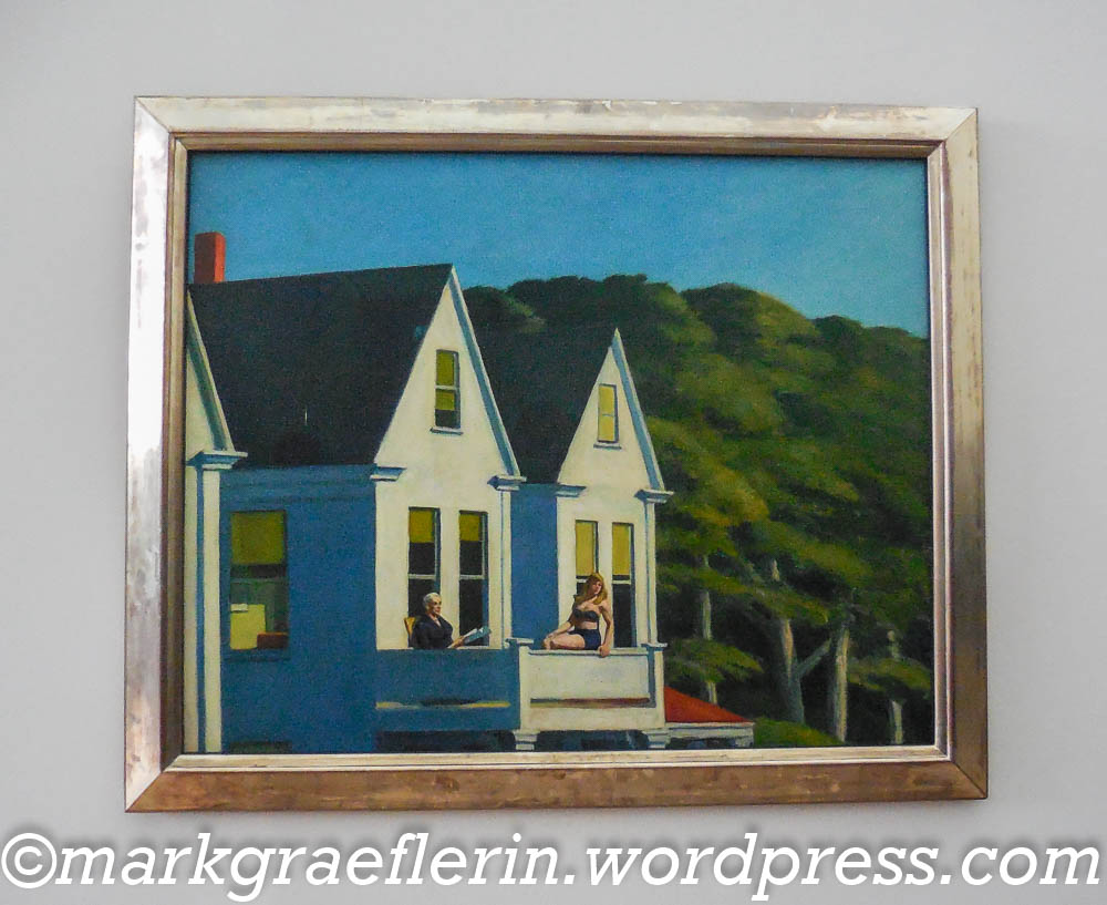 La Pastiche Nighthawks 1942 With Gold Luminoso By Edward Hopper Framed Abstract Wall Art Oil Painting 27 In X 23 In Eh2136 Fr H510020x24 The Home Depot