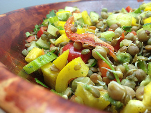 Sprouted-Bean-Mix-Salad