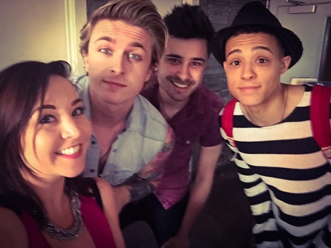 Renee's Selfie With LoudKidz