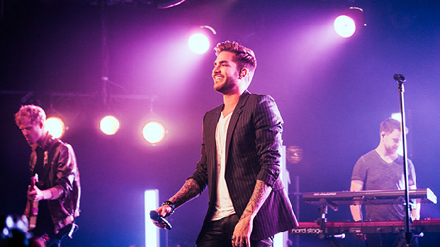 Adam Lambert recalls an experience where a fan snuck into his car