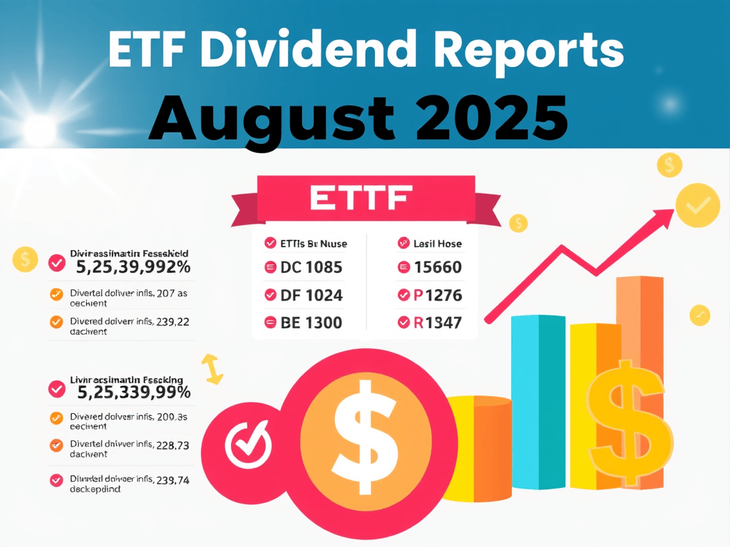 📢 2025年8月ETF配息月報｜00891配息2.35%、00701半年配爆6.25%！完整排行榜+投資觀察