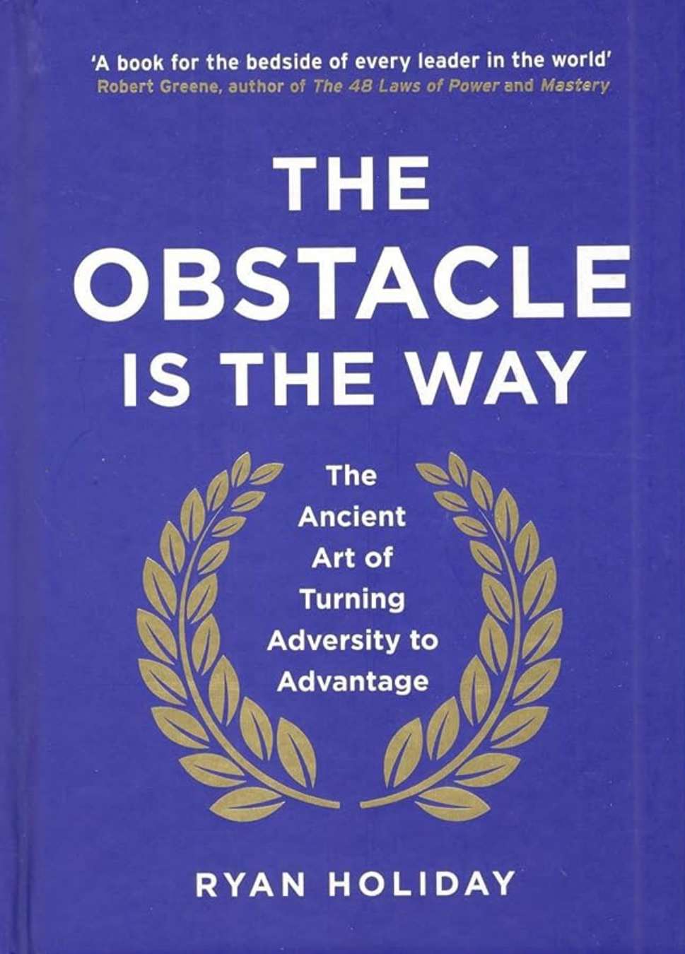 Book Cover: The Obstacle is the Way