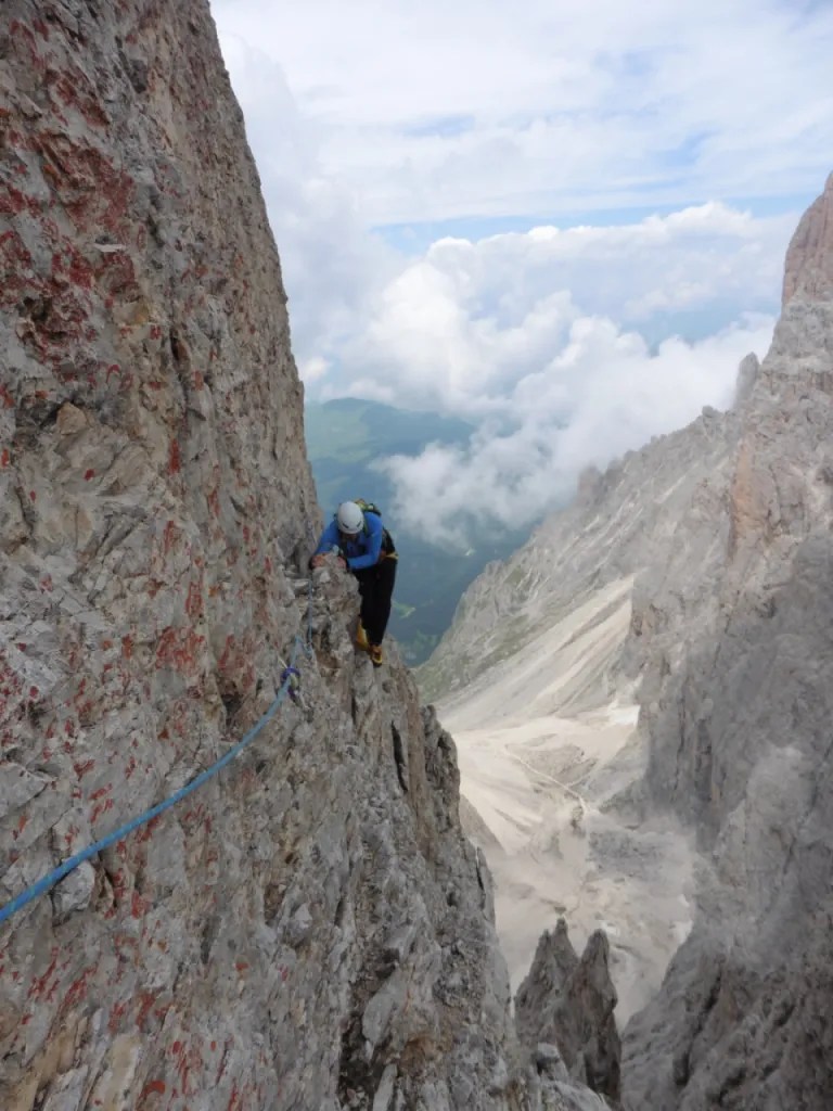 Fuenffingerspitze Normalweg Traverse