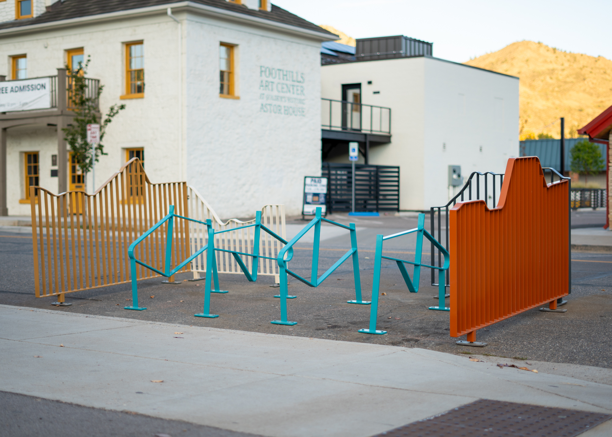 Sculptural Bike Rack