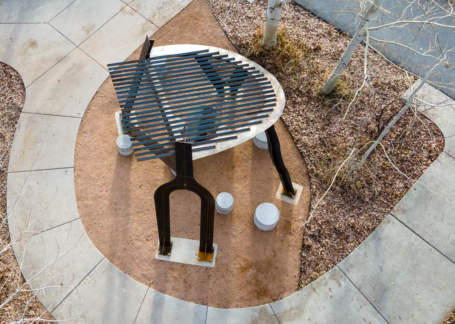 Sculptural Shade Structure