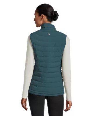 womens water repellent hyper-dri 1 t-max insulated puffer vest marks on puffer vest womens canada