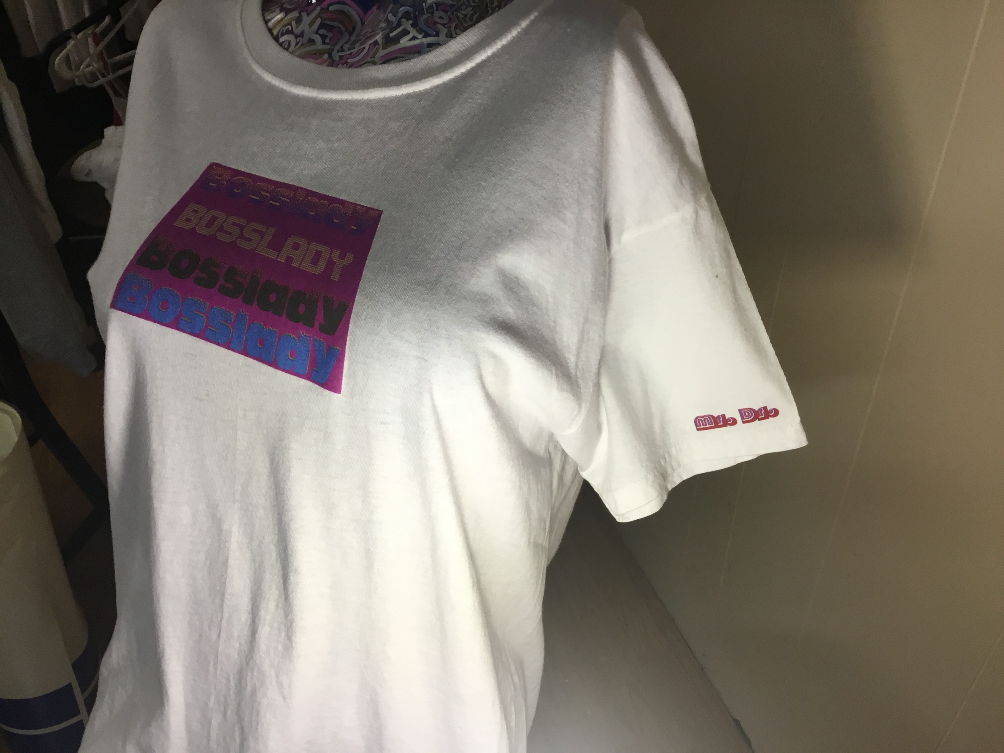 Bosslady T-Shirt White Medium