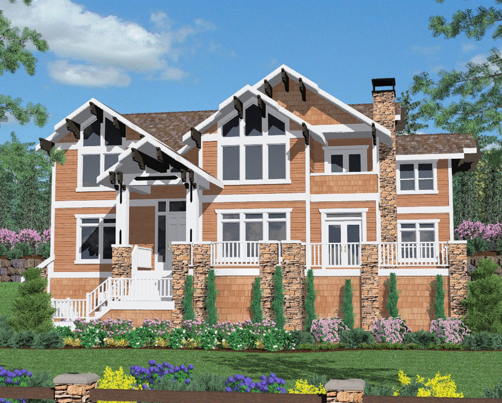 Plan of the Week 13 (M4984) Modern House Plans by Mark