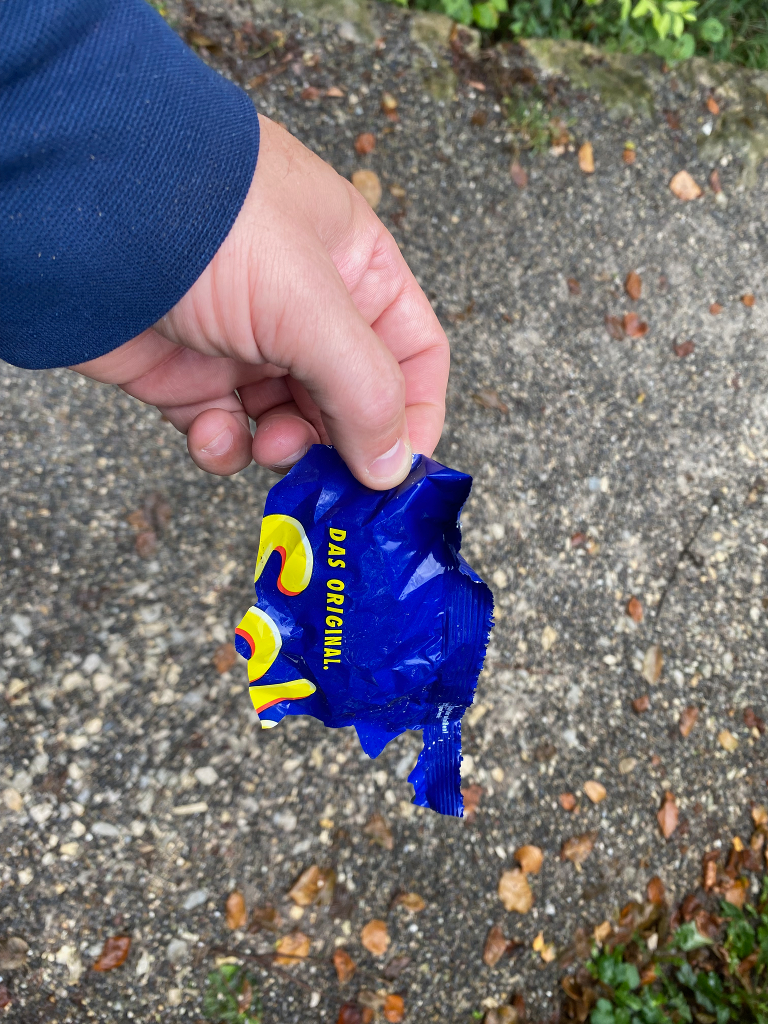 Mit vollen Händen einkaufen