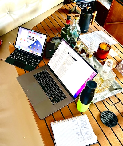 Author Markus McDowell and his writing apps