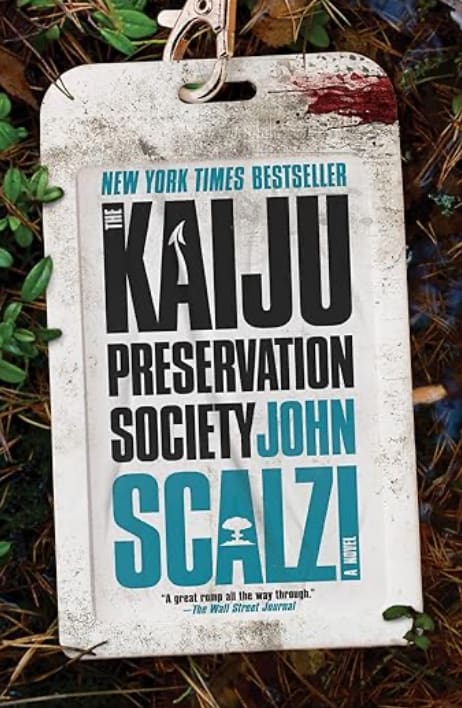 Cover of Kaiju Preservation Society by John Scalia. Review by Markus McDowell