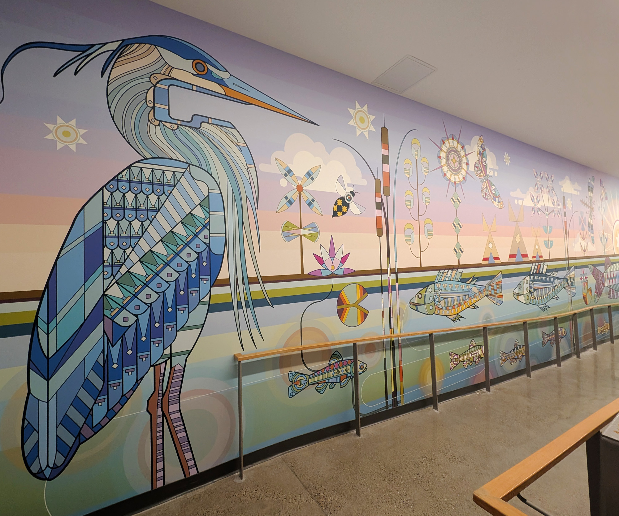 Dakota Vision Brings the World Alive – AIMS Mural | The Art of