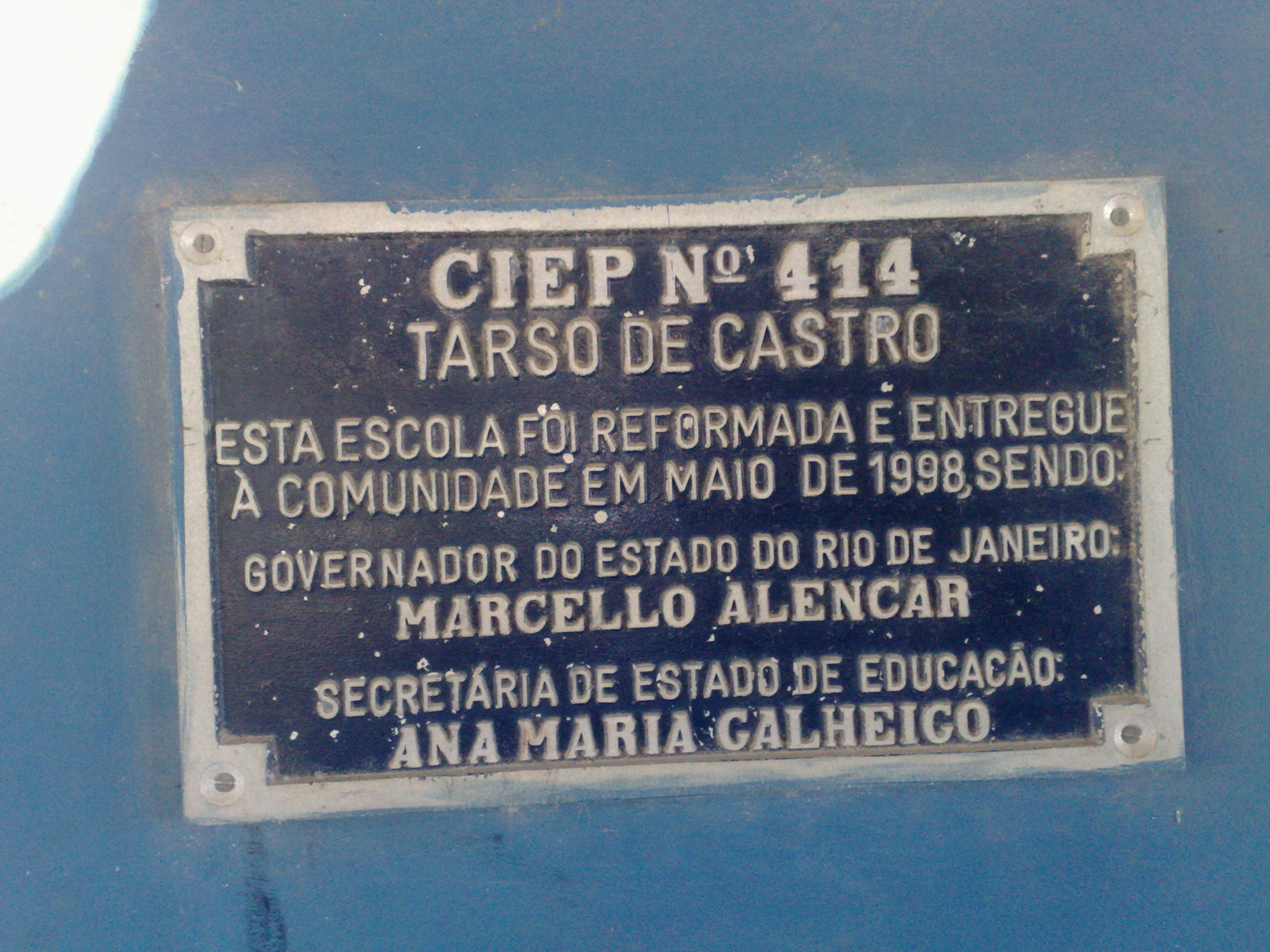 Ciep Municipalizado em Ipiíba é mal utilizado pela Prefeitura de São ...