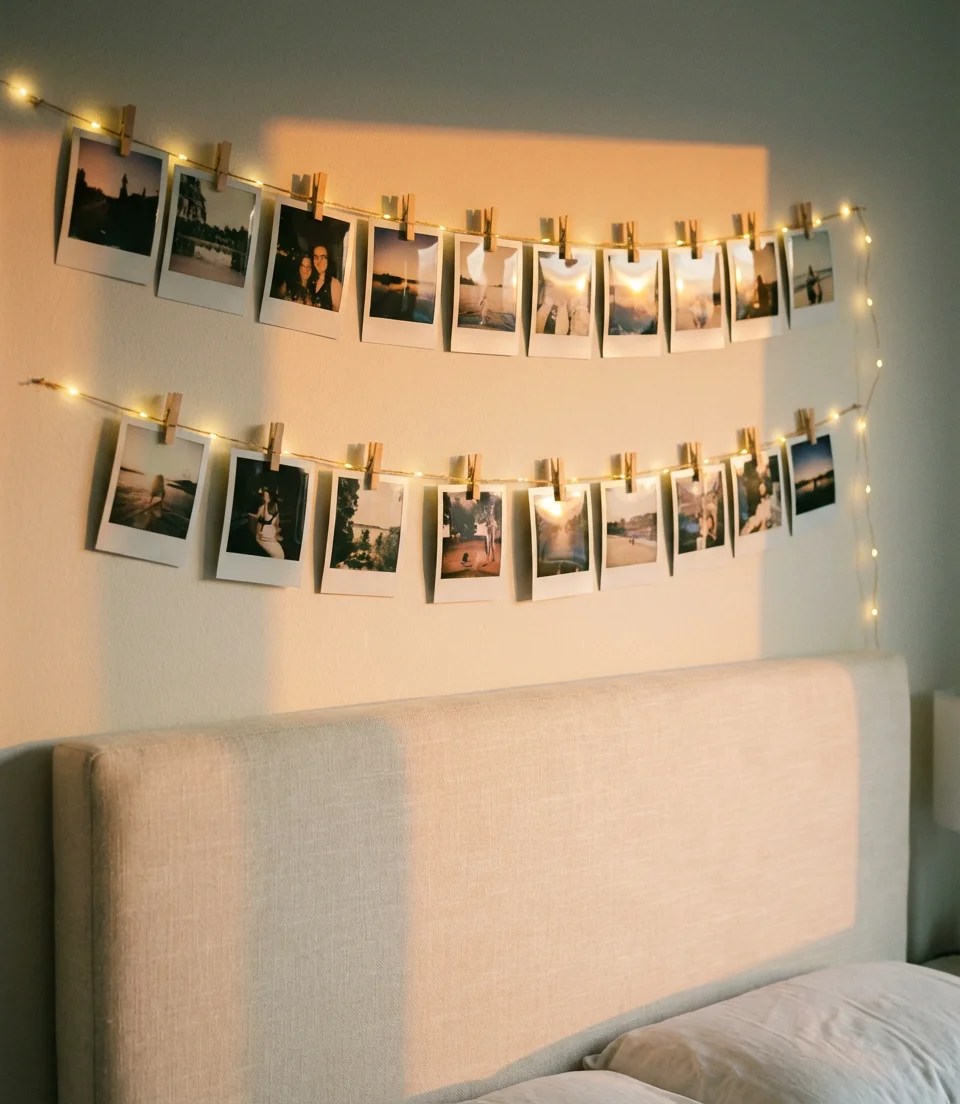 Polaroid String Lights Display 2