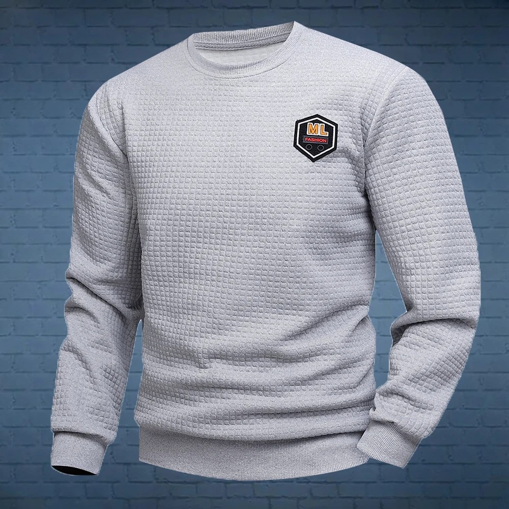 O-neck grey