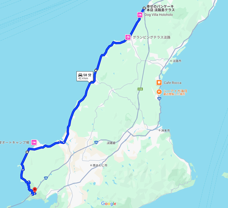 一日休日で巡る淡路島ドライブ旅③うずの丘と洲本レトロ街歩き。南の端