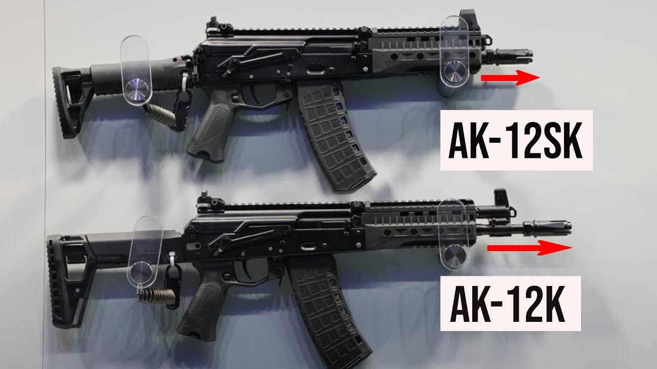 بندقية AK-12K … تصميم روسي مختلف