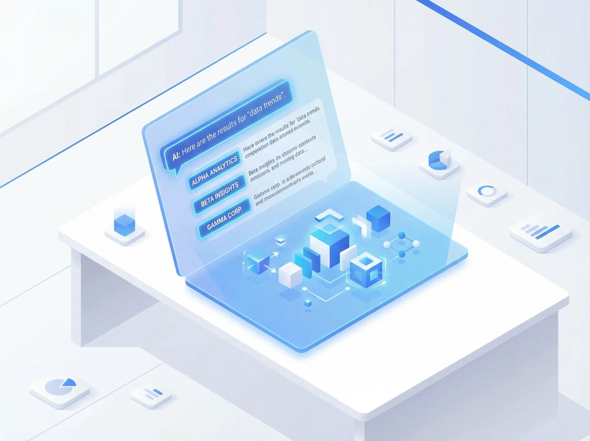 GEO Audit AI Search Visualization