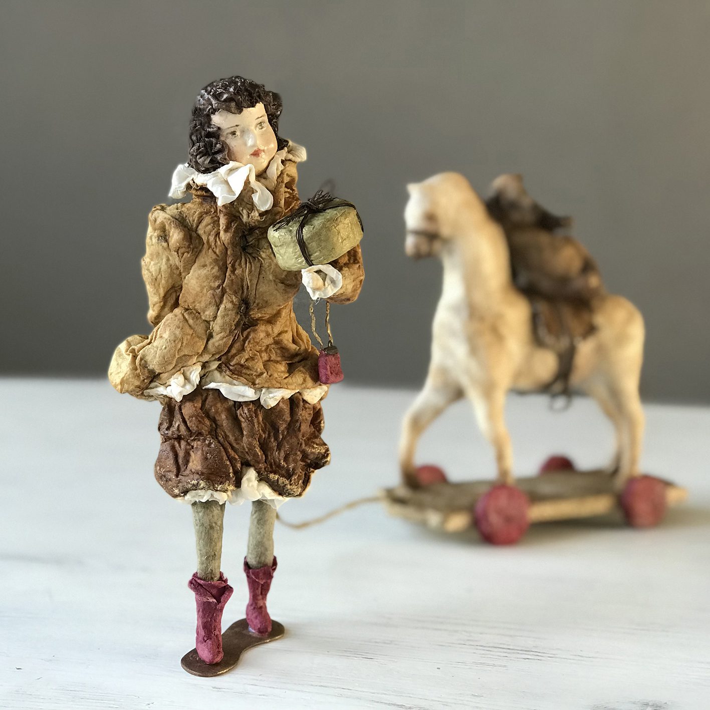 Handmade Antique Toy Horse